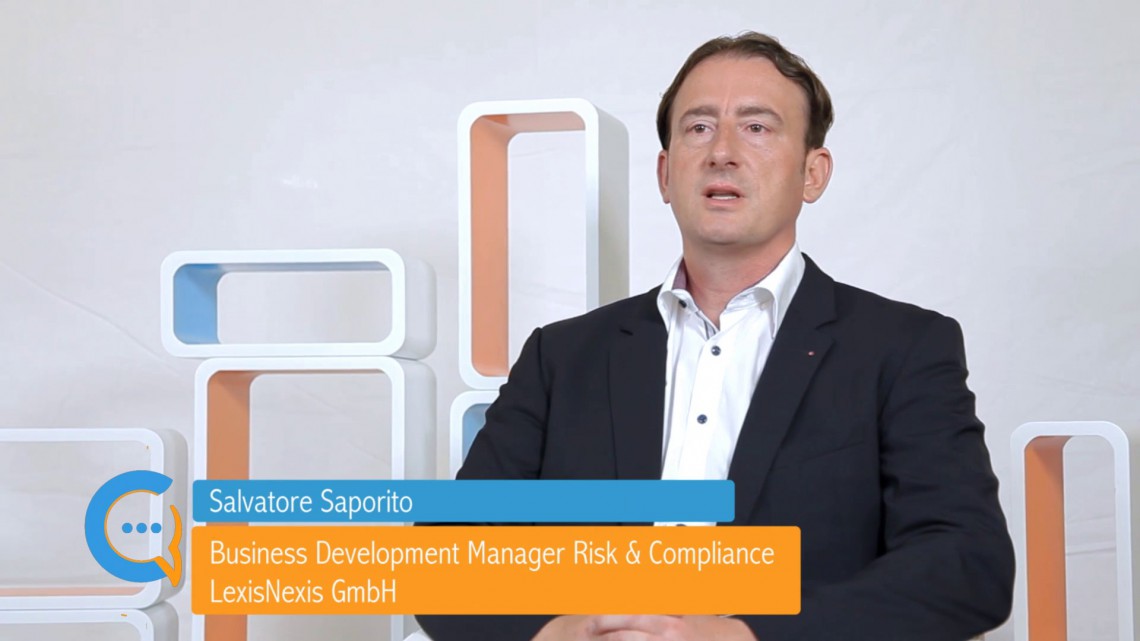 Ein Thema – zwei Beiträge: Heute im Interview Salvatore Saporito, LexisNexis zur Geschäftspartner Due Diligence