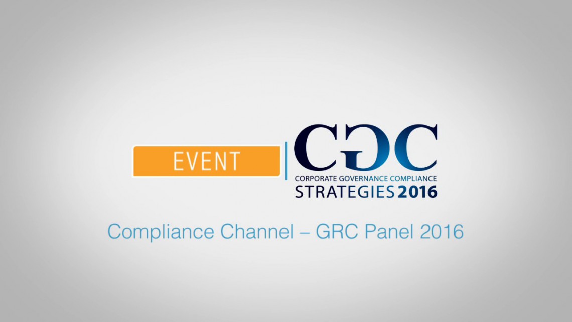 Video zum 1. Compliance Channel – GRC Panel 2016 online