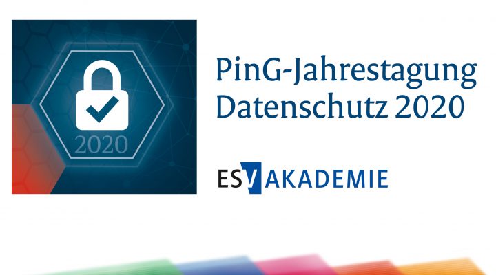 PinG-Jahrestagung Datenschutz am 27. Januar 2020