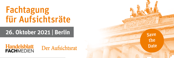 Fachtagung für Aufsichtsräte am 26. Oktober 2021 in Berlin – 10. Jubiläum!