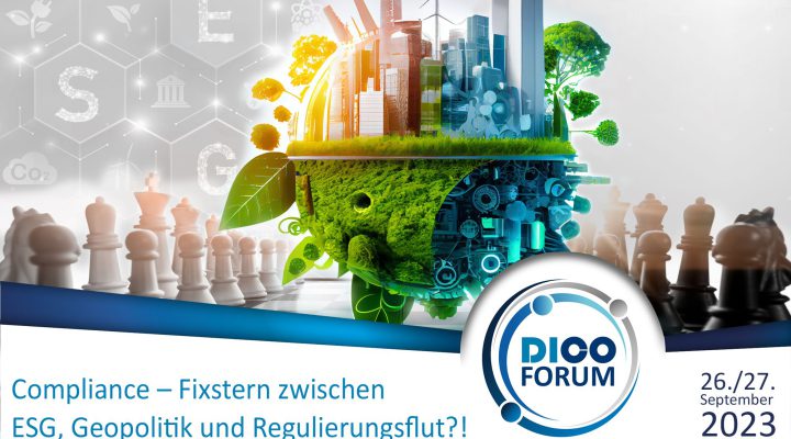 Neues Event: Das DICO FORUM 2023 findet am 26. und 27. September in Berlin statt!