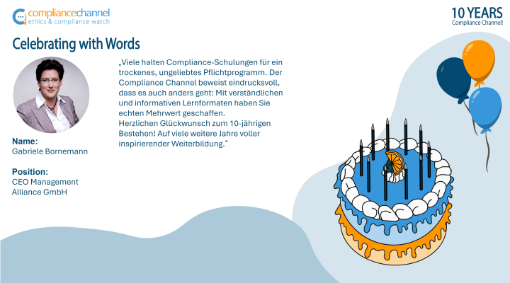 Vielen Dank an Gabriele Bornemann!