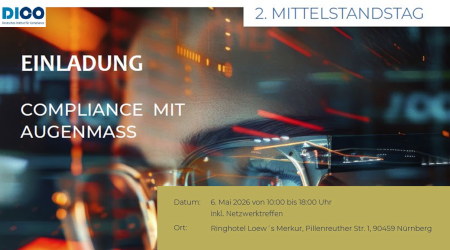 „Compliance mit Augenmaß“ – Der 2. DICO Mittelstandstag 2026