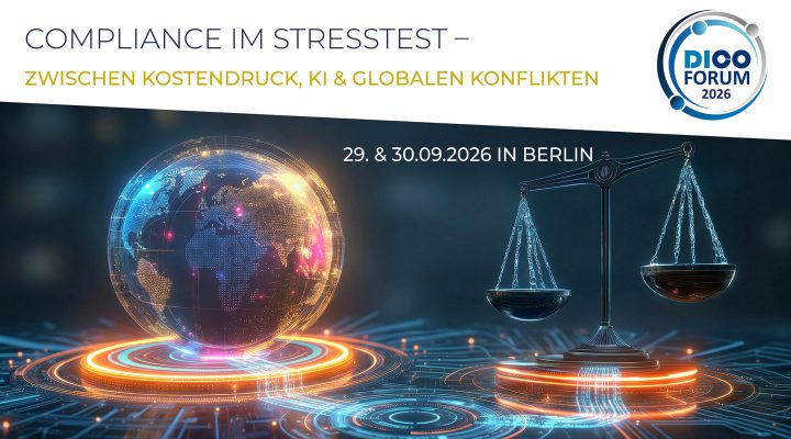 DICO FORUM Compliance 2026 – am 29. & 30. September 2026 in Berlin